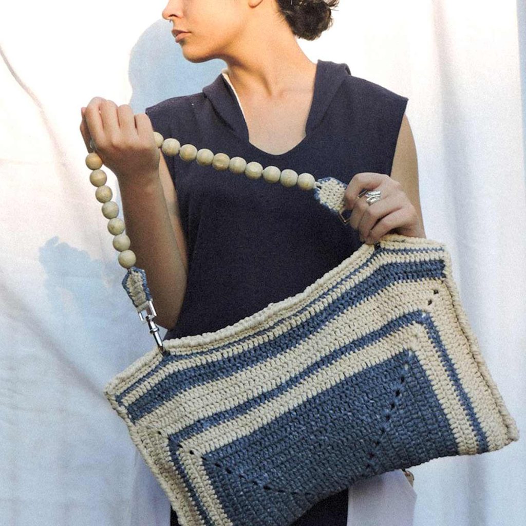 Bolsa croche quadrada - Hera - Fio Cappio