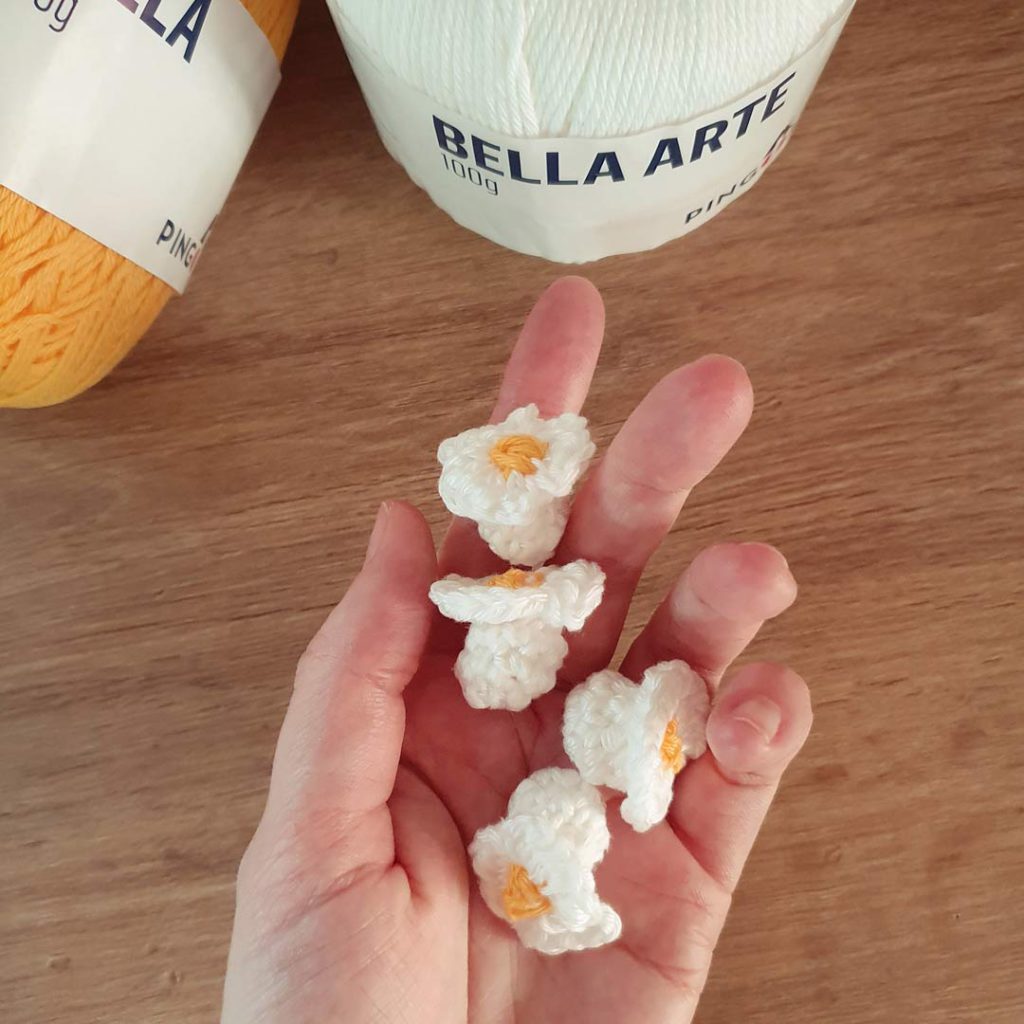 Pipoca de crochê – Fio Bella Arte