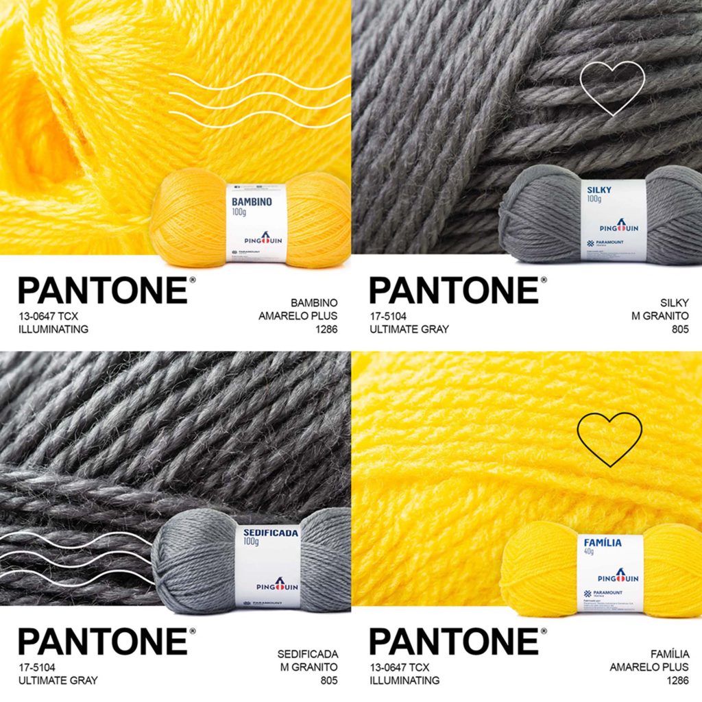 Pantone 2021 Fios Pingouin