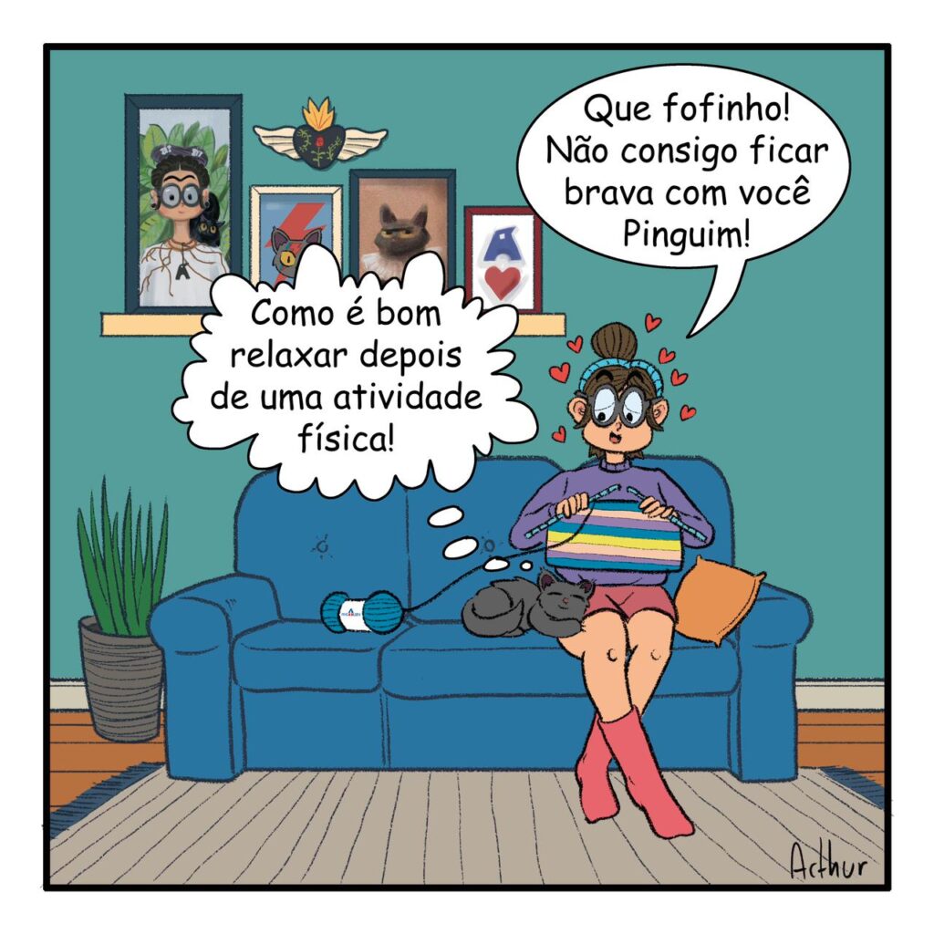 Tirinha ilustrada