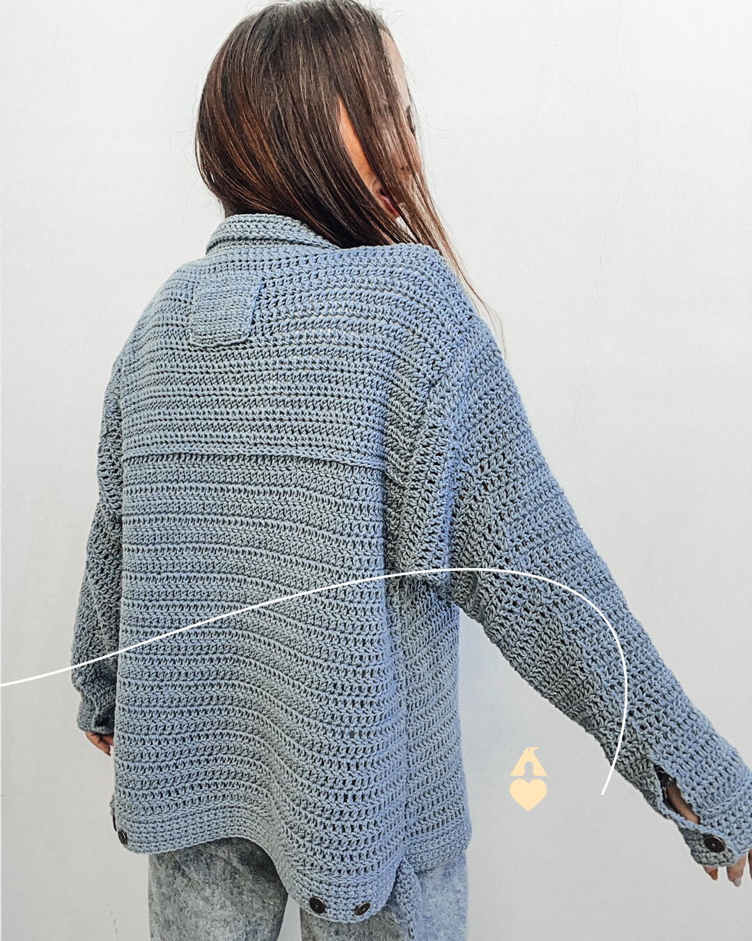eco jeans crochê