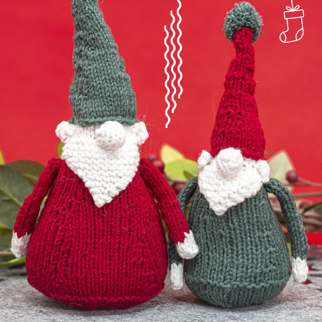 gnomo amigurumi natal