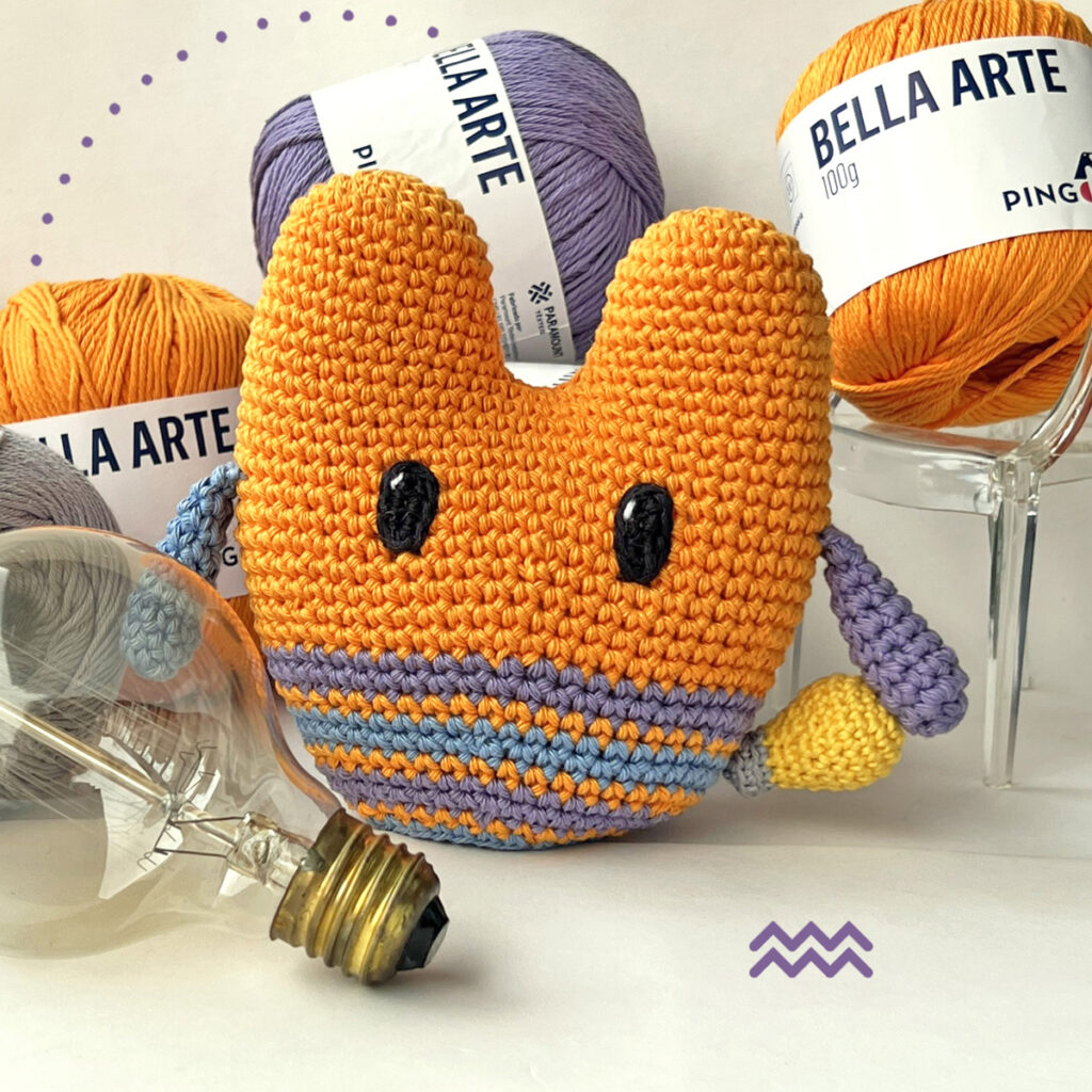 Amigurumi de Aquário