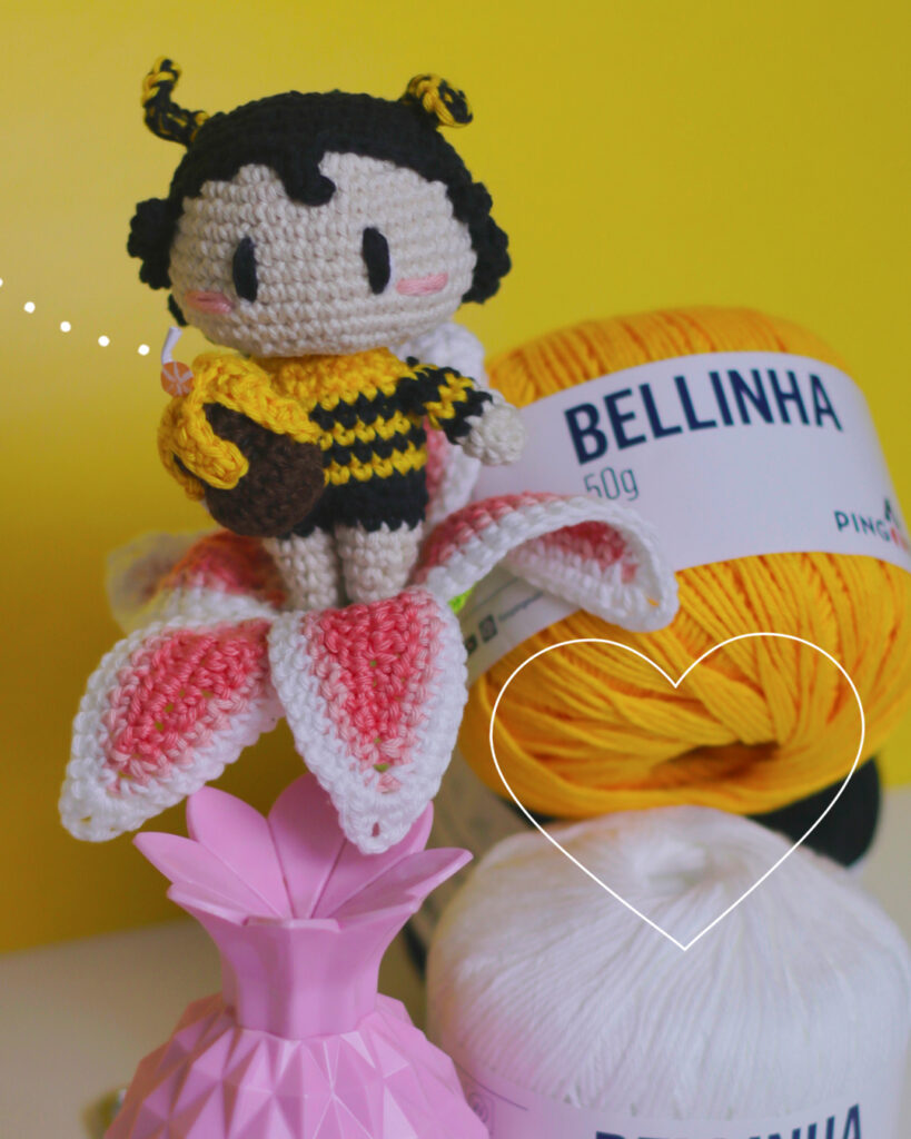 Abelha Amigurumi
