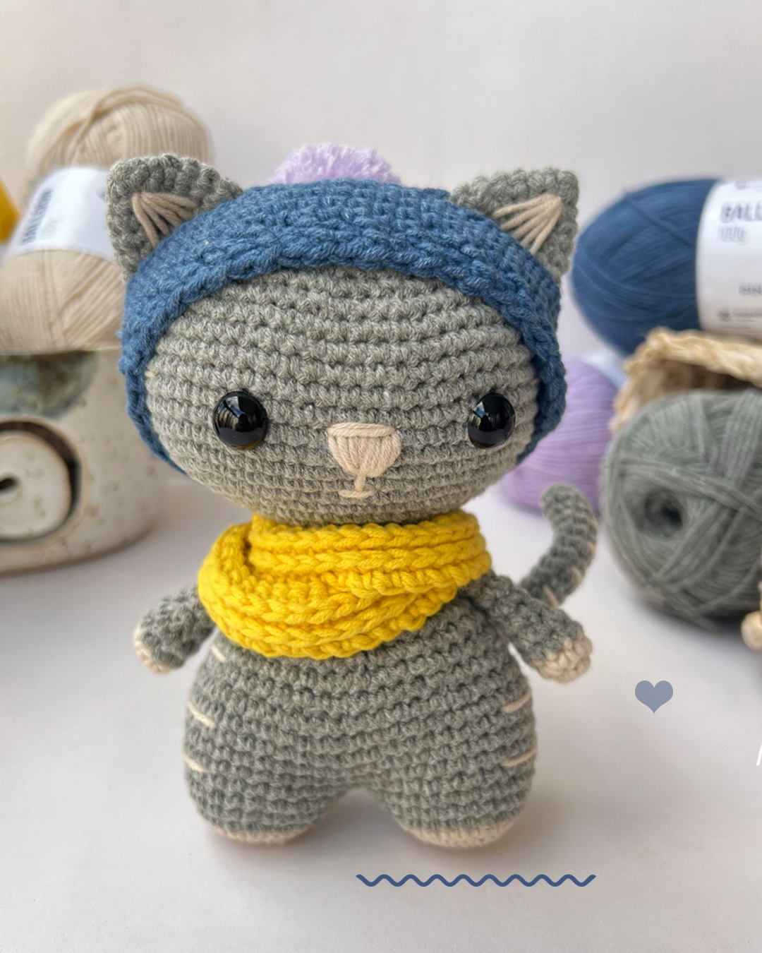  Gatinho Amigurumi