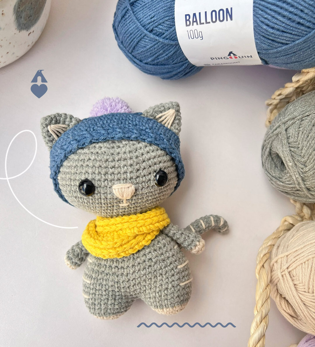  Gatinho Amigurumi