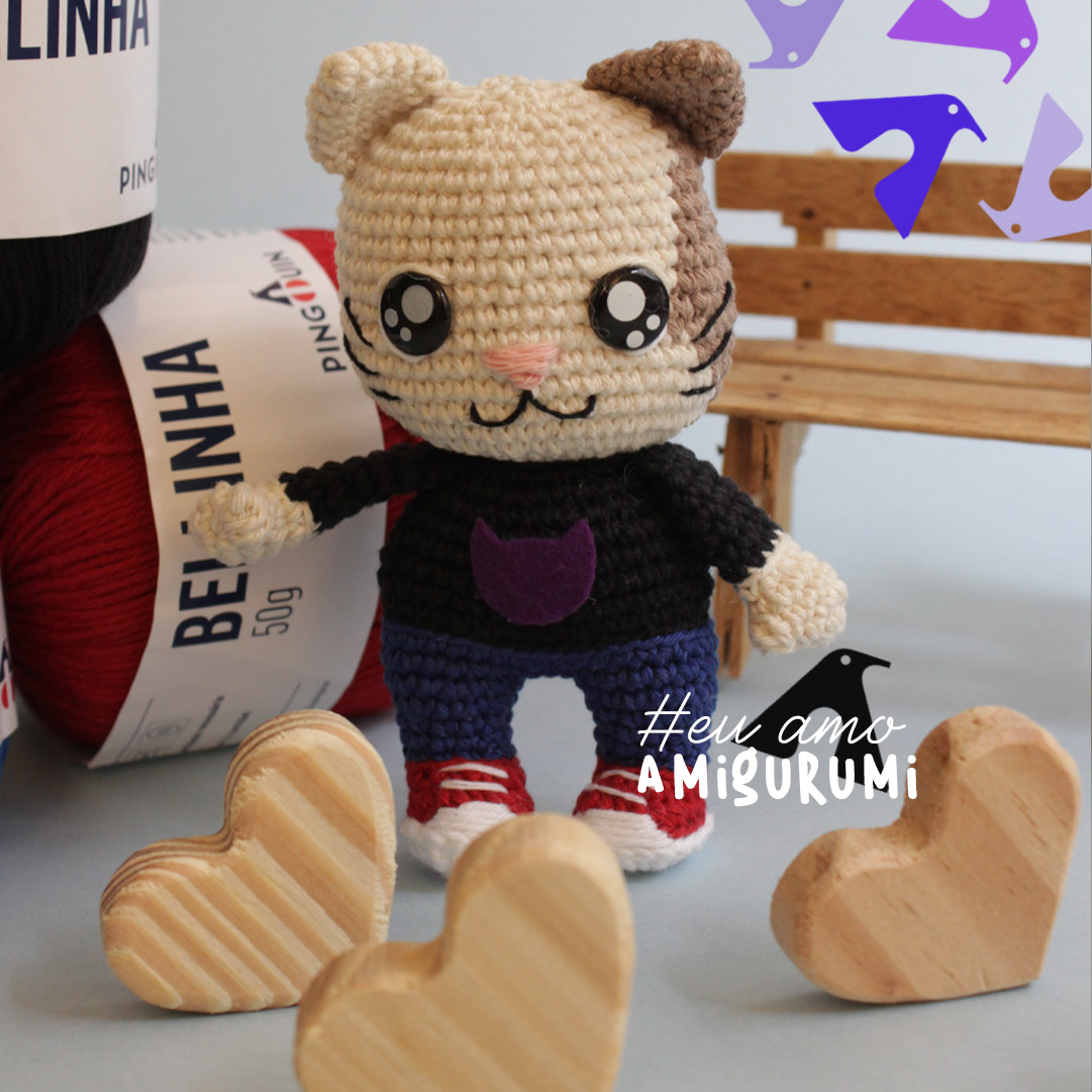 Gato amigurumi