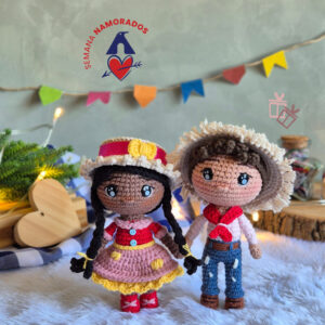 amigurumi namorados