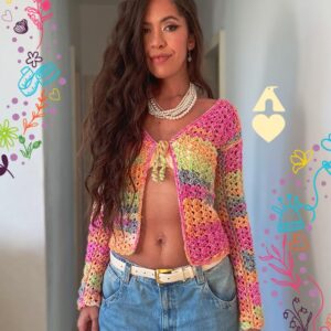 CARDIGAN CROCHE