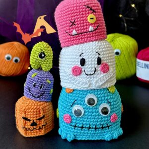 Monstro em crochê