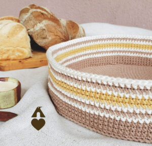 cesto pão croche