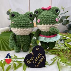 CASAL SAPINHOS AMIGURUMI 1