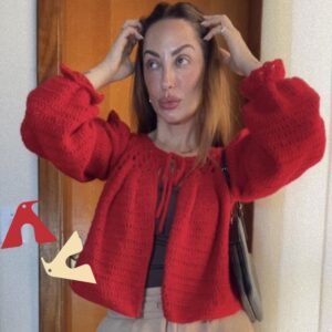 cardigan croche